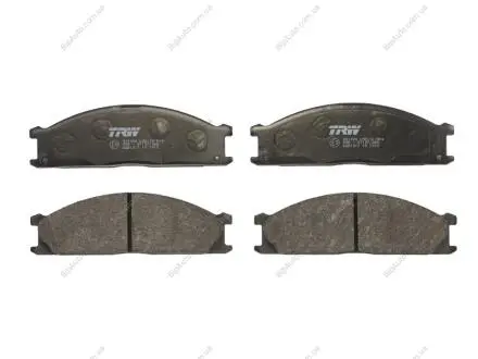 Колодки дискового тормоза TRW GDB1017 (фото 1)