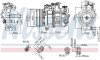 NISSENS DB Компресор кондиціонера C-CLASS (W205) 14-, C-CLASS (A205) 16-, E-CLASS (W213) 16- 890717 NISSENS 890717