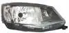 Фара передня Skoda Fabia 14-18 передн. пра. (ел) (з коректором) (без ламп) (H4/PY21W/P21W/W5W) DEPO 6651131RMLDEM2 (фото 1)