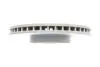 Диск гальмівний (передній) Toyota Corolla 00-18 (275x25) (з покриттям) (вентильований) Metelli 23-0638C (фото 4)