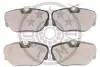 Гальмівні колодки дискові Optimal BP-09600 (фото 2)