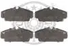 Гальмівні колодки дискові Optimal BP-10328 (фото 1)