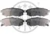 Гальмівні колодки дискові Optimal BP-12421 (фото 1)