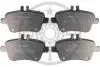 Гальмівні колодки дискові Optimal BP-12606 (фото 1)