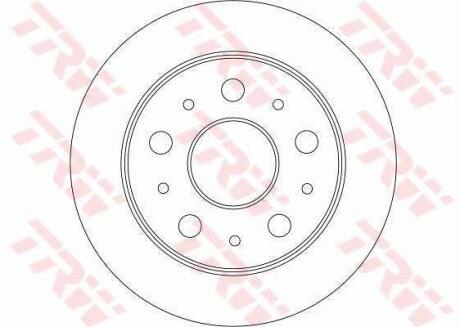 Гальмівний диск TRW DF4245