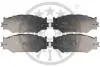 Гальмівні колодки дискові Optimal BP-12307 (фото 1)