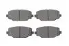 Колодки гальмівні (задні) Chrysler Grand Voyager 07-/Fiat Freemont 11- SOLGY 209314 209314