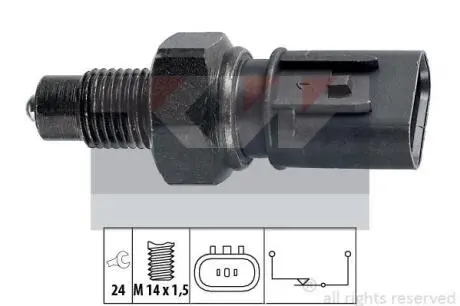 Датчик заднього ходу (аналог EPS 1.860.235/Facet 7.6235) Kw 560 235