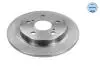 Диск гальмівний (задній) Toyota Auris/Corolla 06- (259x9) MEYLE 30-15 523 0104 30-15 523 0104
