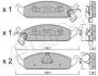 CIFAM CHRYSLER тормозні колодки передн. STRATUS -01 822-355-0 CIFAM 822-355-0
