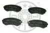 Гальмівні колодки дискові Optimal BP-12123 (фото 1)