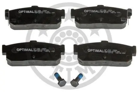 Гальмівні колодки дискові Optimal BP-12424