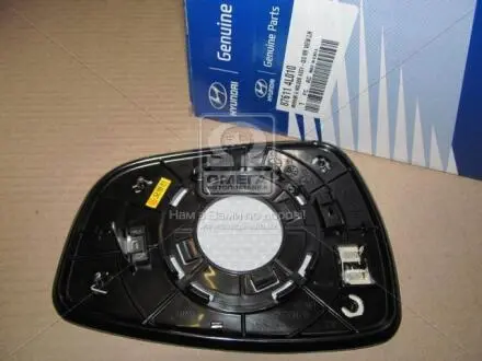 Стекло зеркала наружного HYUNDAI MOBIS 876114L010