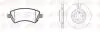 REMSA TOYOTA К-кт гальмівні колодки + диски Corolla 02- 8822.00 REMSA 8822.00