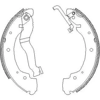 Фото 1 - vw гальмівні колодки задн. t4 REMSA 4402.00 VW Гальмівні колодки задн. T4 REMSA 4402.00 (фото 1)