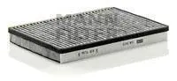Фільтр салону вугільний VW(VOLKSWAGEN) PassatB3B4(3A25,35I) 1.6 AEK,AFT -FILTER MANN CUK2672