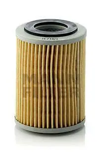 Оливний фільтр OPEL VectraB 2.0D16V X20DTL -FILTER MANN H7161X
