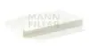 Фільтр салону FORD Bantam 1.3  A9JD MANN-FILTER CU3554 CU3554