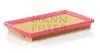 Фільтр повітряний двигуна HYUNDAI AtosAtosPrimeAmicaSantroXing(MX) 1.1 MX G4HG MANN-FILTER C2742 C2742