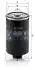 Фільтр оливний VW(VOLKSWAGEN) Corrado 1.8G60 PG -FILTER MANN W71921 (фото 3)