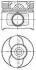 Поршень (82 мм) Opel - Z19DT, Z19DTL / Suzuki - D19AA / Alfa Romeo, Fiat - 182,839,841,937,939,AR Nural 8712400030