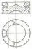 Поршень (85 мм) Citroen - RHD (DW10CB),RHD (DW10CTED4),RHE (DW10CTED4),RHH (DW10CTED4) Nural 8744310000