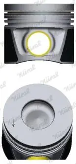 Поршень (81,5+0.5мм) VW, Mitsubishi - AZV,BKD,BLB,BMN,BNA,BRD,BRE,BRF,BUY,BVA,BVF,BVG NURAL 8713950700