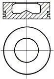 Поршень (88,4+0.4мм) Fiat, Iveco - F1AE0481C, F1AE0481A, F1AE0481B NURAL 8713800600
