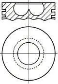 Поршень (84,45 мм) Honda - 20T2N,20T2R / LAND ROVER - 20 T2N NURAL 8711980000