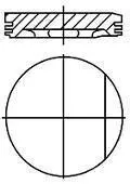 Поршень (81 мм) VW - ADR,AGN,AJP,APG,APT,AQE,ARG,ARH,AVV NURAL 8750290000