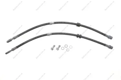 Шланг гальмівний (передній) VW Polo/Skoda Fabia I/II/Roomster/Seat Ibiza 99-15 AIC 76078SET