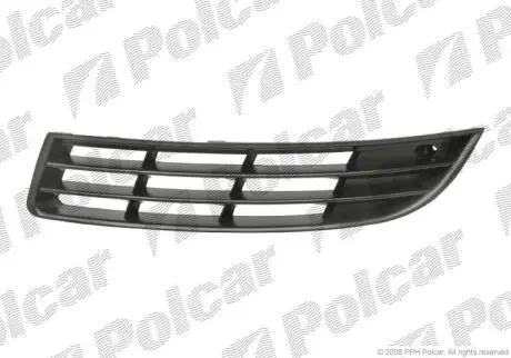 Решітка бампера переднього права Polcar 9555272J