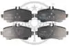 Гальмівні колодки дискові Optimal BP-10205 (фото 1)