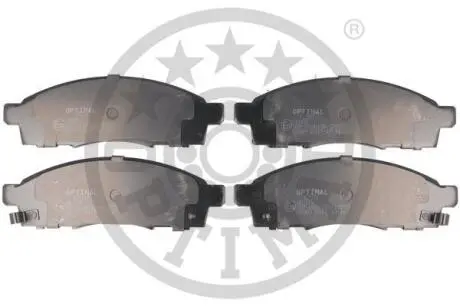 Гальмівні колодки дискові Optimal BP-12537