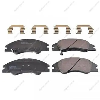 Колодки гальмівні (передні) Kia Cerato 04- BLUE PRINT ADG04294