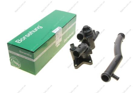 Термостат VW Polo/Skoda Fabia 1.4/1.6 09-16 (83°C/87°C) (з трубкою) Borsehung B19087