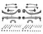 Комплект важелів підвіски (передньої) Audi A4 94-00/A6 97-05/VW Passat B5 00-05 (тонкий палец d=16mm/повний) MEYLE 116 050 0087/HD (фото 2)