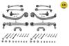 Комплект важелів підвіски (передньої) Audi A4 94-00/A6 97-05/VW Passat B5 00-05 (тонкий палец d=16mm/повний) MEYLE 116 050 0087/HD (фото 3)