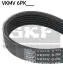 SKF AUDI Поліклиновий ремінь Q7 (4LB) 3.0 TDI quattro 07-15, LAND ROVER RANGE ROVER III (L322) 4.4 D 10-12 VKMV 6PK2518 SKF VKMV 6PK2518