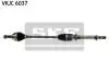 SKF RENAULT Напіввісь передн. прав. CLIO III (BR0/1, CR0/1) 1.2 16V 10-14 VKJC 6037 SKF VKJC 6037