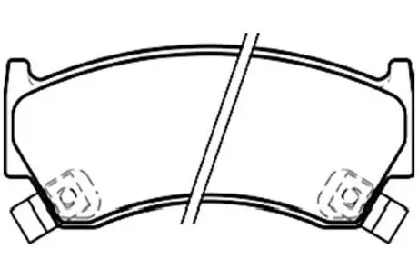 PARTS NISSAN гальмівні колодки дискові Almera 95-00 PARTS KAVO BP-6565