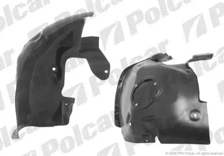 Підкрилок RENAULT MEGANE II Polcar 6012FL1X