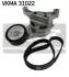 Комплект зубчастого ременя (Вир-во SKF) VKMA 31022 VKMA 31022