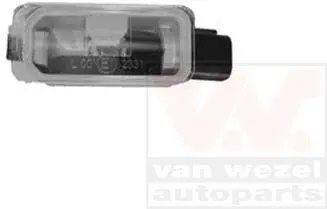 Ліхтар підсвітки номерного знаку FORD Van Wezel 1881920 (фото 1)