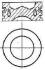 Поршень (81мм) VW - AZV,BKD,BKP,BMA,BMN,BMR,BUZ, BVD,BVE,BWV NURAL 8713950000 (фото 1)