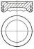 Поршень (64+0,5мм) MERCEDES-BENZ - M 160 E6AL Nural 8713670700