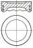 Поршень (64+0,5мм) MERCEDES-BENZ - M 160 E6AL Nural 8713670700