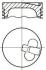 Поршень (92мм) TOYOTA - 2L NURAL 8737380000 (фото 1)