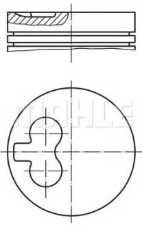 Поршень MAHLE MAHLE / KNECHT 0400100