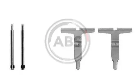 Ремкомплект гальмiвних колодок ABS A.B.S. 1217Q